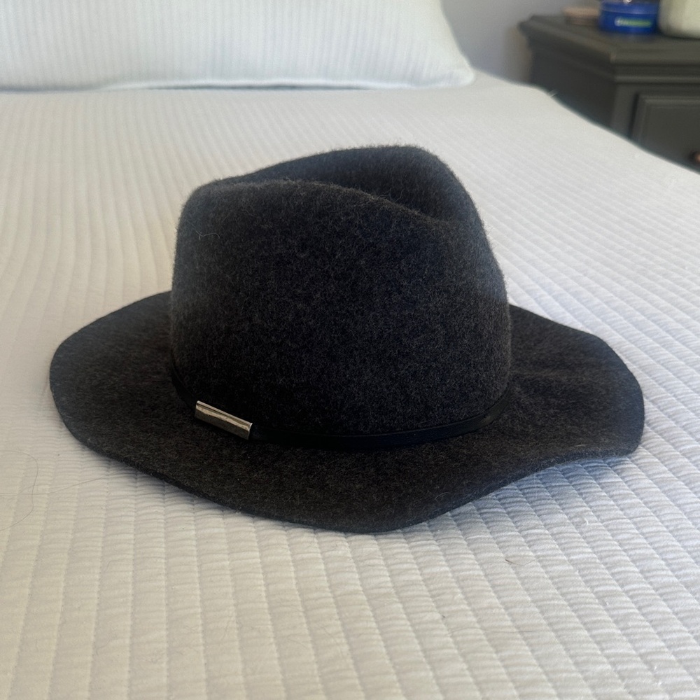 Dark gray hat